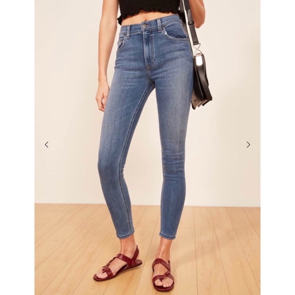Reformation Selma High & Skinny Jean Sz 27